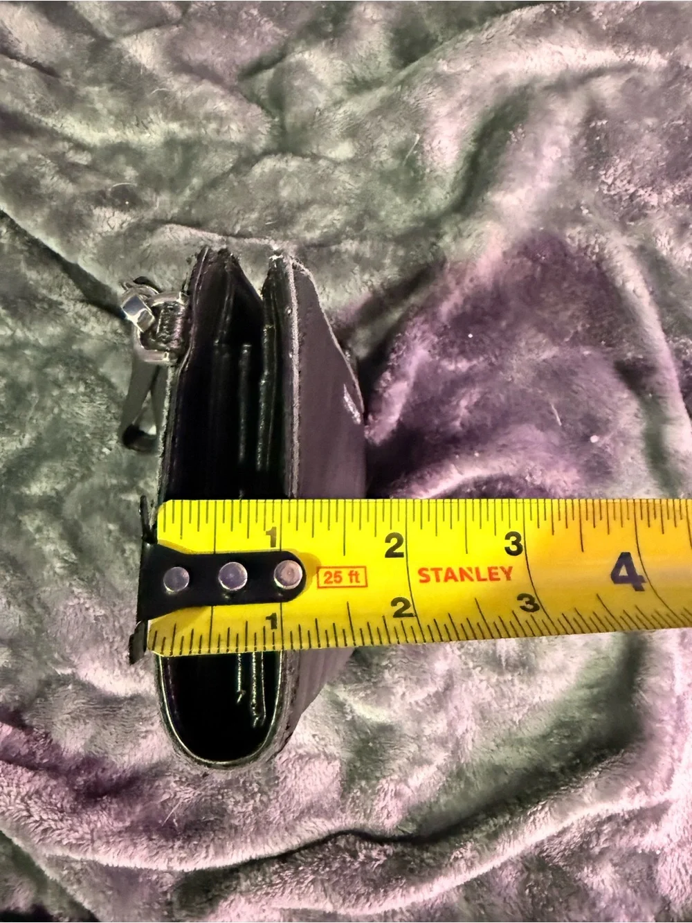 Michael Kors Black Quilted Leather Wristlet Wallet